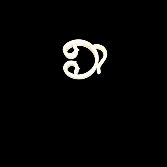 100 Deck Railing Clips-Fence Clips-Banister Clips for Hanging Lights - Picture 4 of 5